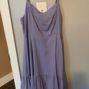 lavender flowy dress old navy